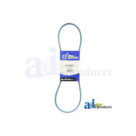 A & I Products Aramid Blue V-Belt (3/8" X 38" ) 16" x3.5" x0.3" A-3L380K